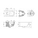 Сиденье для унитаза Ambassador Сиденье д/ 102T20001S, Дюропласт Сиденье для унитаза Ambassador Сиденье д/ 102T20001S, Дюропласт