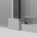 Душевая дверь Ambassador Intense 110022203IBB 140х200, Раздвижная, Стекло тонированное, В нишу, Черный Душевая дверь Ambassador Intense 110022203IBB 140х200, Раздвижная, Стекло тонированное, В нишу, Черный