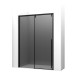 Душевая дверь Ambassador Intense 110022204IBB 150х200, Раздвижная, Стекло тонированное, В нишу, Черный Душевая дверь Ambassador Intense 110022204IBB 150х200, Раздвижная, Стекло тонированное, В нишу, Черный