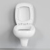 Унитаз Ambassador Diamond 123T20001R 53х40,5, Подвесной, Безободковый, Округлая, Глянцевый белый, Сантехнический фарфор Унитаз Ambassador Diamond 123T20001R 53х40,5, Подвесной, Безободковый, Округлая, Глянцевый белый, Сантехнический фарфор