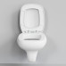 Унитаз Ambassador Diamond 123T20101R 53х40,5, Подвесной, Безободковый, Матовый белый, Сантехнический фарфор Унитаз Ambassador Diamond 123T20101R 53х40,5, Подвесной, Безободковый, Матовый белый, Сантехнический фарфор
