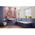 Шторка для ванны Ambassador Bath Screens 16041110L 90х140, Хром, Складные, Стекло прозрачное, Закаленное стекло