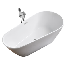 Ванна BOCH MANN CT10503-DUP-596 170х80, овальная, белый глянцевый, акрил, отдельностоящая