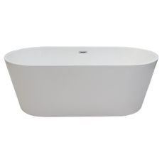 Ванна BOCH MANN CT7388-DUP-600 167х75, овальная, белый глянцевый, акрил, отдельностоящая