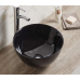 Умывальник CeramaLux 104B, Накладная, Круглая, Черный, Фаянс Умывальник CeramaLux 104B, Накладная, Круглая, Черный, Фаянс