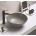 Умывальник CeramaLux 104MH-5, Накладная, Круглая, Серый, Фаянс Умывальник CeramaLux 104MH-5, Накладная, Круглая, Серый, Фаянс