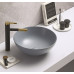 Умывальник CeramaLux 104MHL-4, Накладная, Круглая, Голубой, Фаянс Умывальник CeramaLux 104MHL-4, Накладная, Круглая, Голубой, Фаянс