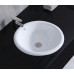 Умывальник CeramaLux 1203, Овальная, Белый, Фаянс Умывальник CeramaLux 1203, Овальная, Белый, Фаянс