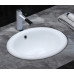 Умывальник CeramaLux 1203, Овальная, Белый, Фаянс Умывальник CeramaLux 1203, Овальная, Белый, Фаянс