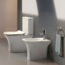Унитаз CeramaLux 1215A, Напольный, Квадратная, Белый глянцевый, Бело-глянцевый, Фаянс Унитаз CeramaLux 1215A, Напольный, Квадратная, Белый глянцевый, Бело-глянцевый, Фаянс