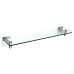 Полка CeramaLux Полка Стеклянная 12311, Настенный, Хром Полка CeramaLux Полка Стеклянная 12311, Настенный, Хром