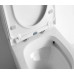 Унитаз CeramaLux 2178, Напольный, Круглая, Белый глянцевый, Бело-глянцевый, Фаянс