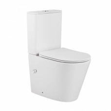Унитаз-биде CeramaLux 2179-BD, Напольный, Безободковый, Круглая, Белый, Фаянс Унитаз-биде CeramaLux 2179-BD, Напольный, Безободковый, Круглая, Белый, Фаянс