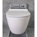 Унитаз CeramaLux 2196-2, Подвесной, Безободковый, Круглая, Белый, Фаянс Унитаз CeramaLux 2196-2, Подвесной, Безободковый, Круглая, Белый, Фаянс