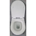 Унитаз CeramaLux 2196-2, Подвесной, Безободковый, Круглая, Белый, Фаянс Унитаз CeramaLux 2196-2, Подвесной, Безободковый, Круглая, Белый, Фаянс