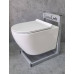 Унитаз CeramaLux 2196-2, Подвесной, Безободковый, Круглая, Белый, Фаянс Унитаз CeramaLux 2196-2, Подвесной, Безободковый, Круглая, Белый, Фаянс