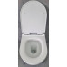 Унитаз CeramaLux 2196-2, Подвесной, Безободковый, Круглая, Белый, Фаянс Унитаз CeramaLux 2196-2, Подвесной, Безободковый, Круглая, Белый, Фаянс