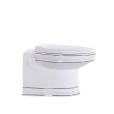 Унитаз CeramaLux 4287, Круглая, Фаянс