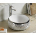 Умывальник CeramaLux 5004SP, Накладная, Круглая, Белый, Фаянс Умывальник CeramaLux 5004SP, Накладная, Круглая, Белый, Фаянс