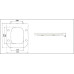 Унитаз CeramaLux 5170-18, Подвесной, Квадратная, Черный, Черно-глянцевый, Фаянс Унитаз CeramaLux 5170-18, Подвесной, Квадратная, Черный, Черно-глянцевый, Фаянс