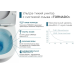 Унитаз CeramaLux 5177, Подвесной, Овальная, Белый глянцевый, Фаянс Унитаз CeramaLux 5177, Подвесной, Овальная, Белый глянцевый, Фаянс