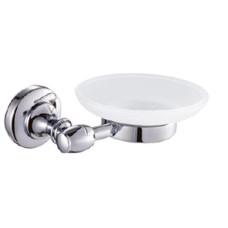 Мыльница CeramaLux Bianco 52004, Хром