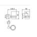 Стакан CeramaLux Bell 53502 Стакан CeramaLux Bell 53502