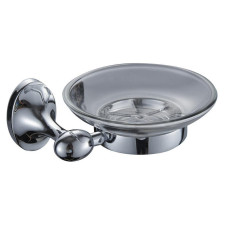 Мыльница CeramaLux Bell 53504, Хром