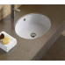 Умывальник CeramaLux 540P, Круглая, Белый, Фаянс