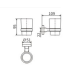 Стакан CeramaLux Quadro 61902 Стакан CeramaLux Quadro 61902