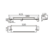 Полка CeramaLux Monelli 70011, Настенный, Черный матовый Полка CeramaLux Monelli 70011, Настенный, Черный матовый