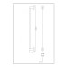 Полотенцедержатель CeramaLux FLEUR Series 78308, Настенный
