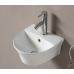 Умывальник CeramaLux 78370, Подвесной, Четверть круга, Белый, Фаянс Умывальник CeramaLux 78370, Подвесной, Четверть круга, Белый, Фаянс
