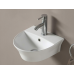 Умывальник CeramaLux 78370, Подвесной, Четверть круга, Белый, Фаянс Умывальник CeramaLux 78370, Подвесной, Четверть круга, Белый, Фаянс