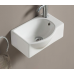 Умывальник CeramaLux 78404L, Подвесной, Прямоугольная, Белый, Фаянс Умывальник CeramaLux 78404L, Подвесной, Прямоугольная, Белый, Фаянс