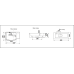 Умывальник CeramaLux 78404L, Подвесной, Прямоугольная, Белый, Фаянс Умывальник CeramaLux 78404L, Подвесной, Прямоугольная, Белый, Фаянс