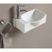 Умывальник CeramaLux 78404R, Подвесной, Прямоугольная, Белый, Фаянс Умывальник CeramaLux 78404R, Подвесной, Прямоугольная, Белый, Фаянс
