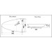 Умывальник CeramaLux 7862, Накладная, Белый, Фаянс Умывальник CeramaLux 7862, Накладная, Белый, Фаянс