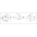 Умывальник CeramaLux 7947ALMB, Подвесной, Прямоугольная, Черный матовый, Фаянс Умывальник CeramaLux 7947ALMB, Подвесной, Прямоугольная, Черный матовый, Фаянс