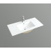 Умывальник CeramaLux 9010E, Прямоугольная, Белый, Фаянс Умывальник CeramaLux 9010E, Прямоугольная, Белый, Фаянс