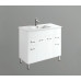 Умывальник CeramaLux 9010E, Прямоугольная, Белый, Фаянс Умывальник CeramaLux 9010E, Прямоугольная, Белый, Фаянс