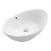 Умывальник CeramaLux 9019, Накладная, Овальная, Белый, Фаянс Умывальник CeramaLux 9019, Накладная, Овальная, Белый, Фаянс
