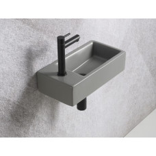 Раковина CeramaLux 9048DRMH, Подвесной, Прямоугольная, Серый, Фаянс Раковина CeramaLux 9048DRMH, Подвесной, Прямоугольная, Серый, Фаянс