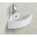 Умывальник CeramaLux 9067B, Накладная, Угловая, Белый, Фаянс Умывальник CeramaLux 9067B, Накладная, Угловая, Белый, Фаянс