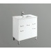 Умывальник CeramaLux 9090E, Прямоугольная, Белый, Фаянс Умывальник CeramaLux 9090E, Прямоугольная, Белый, Фаянс