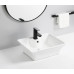 Умывальник CeramaLux 9108, Накладная, Прямоугольная, Белый, Фаянс Умывальник CeramaLux 9108, Накладная, Прямоугольная, Белый, Фаянс