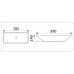 Умывальник CeramaLux 9122, Накладная, Прямоугольная, Белый, Фаянс Умывальник CeramaLux 9122, Накладная, Прямоугольная, Белый, Фаянс