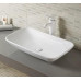 Умывальник CeramaLux 9122, Накладная, Прямоугольная, Белый, Фаянс Умывальник CeramaLux 9122, Накладная, Прямоугольная, Белый, Фаянс