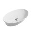 Умывальник CeramaLux 9397, Накладная, Овальная, Белый, Фаянс Умывальник CeramaLux 9397, Накладная, Овальная, Белый, Фаянс