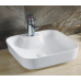 Умывальник CeramaLux 9443, Накладная, Прямоугольная, Белый, Фаянс Умывальник CeramaLux 9443, Накладная, Прямоугольная, Белый, Фаянс